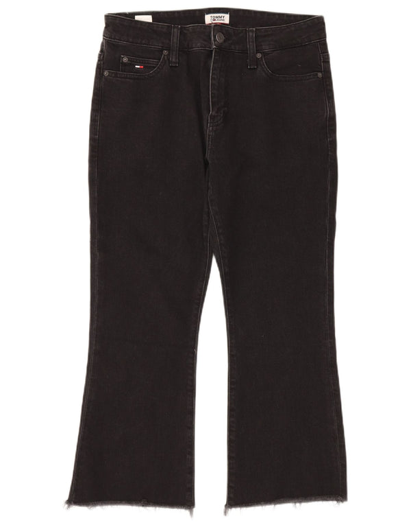 Женские укороченные джинсы Tommy Hilfiger W31 L24, черный хлопок