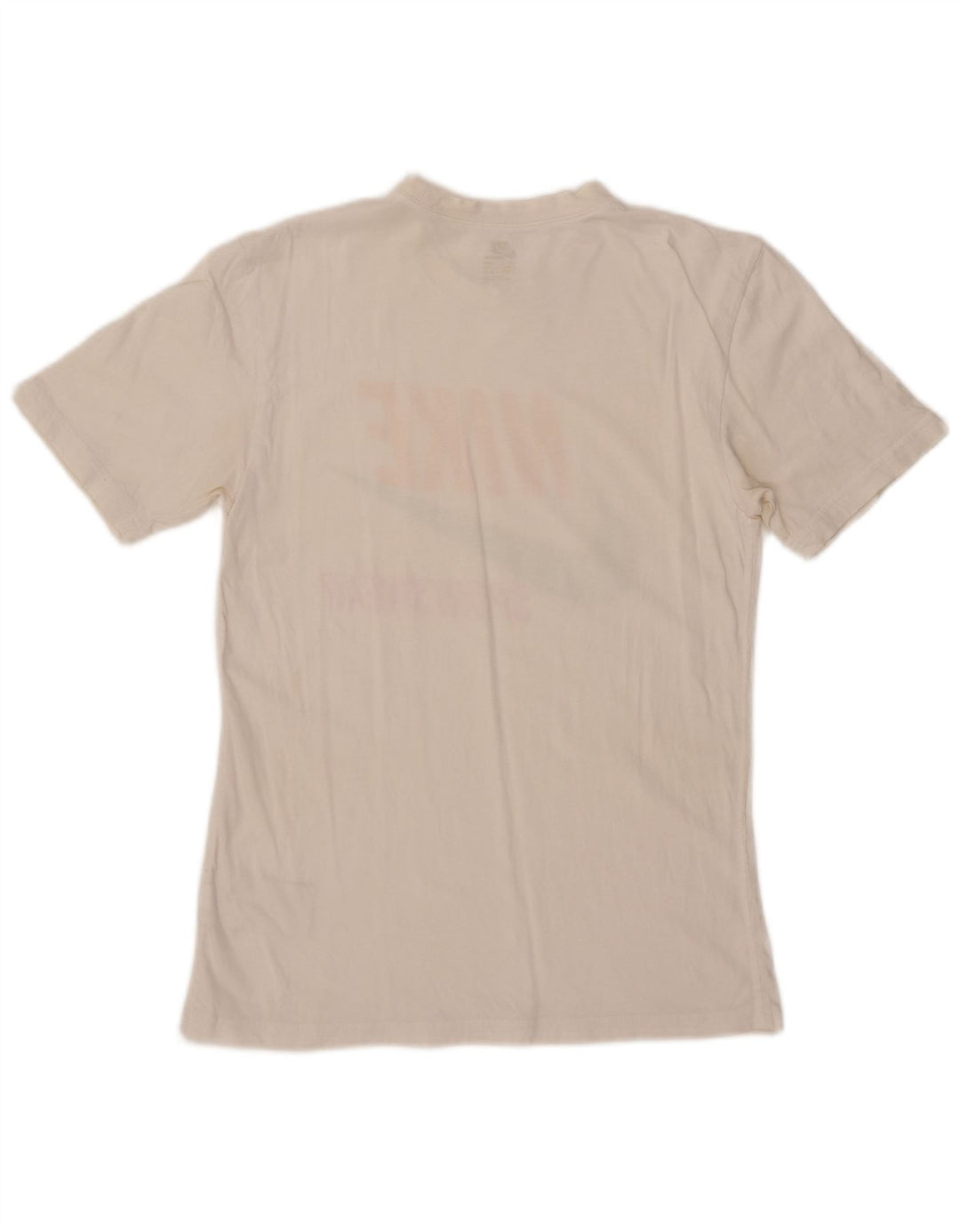 Мужская футболка с рисунком NIKE UK 34/35 XS, белый хлопок