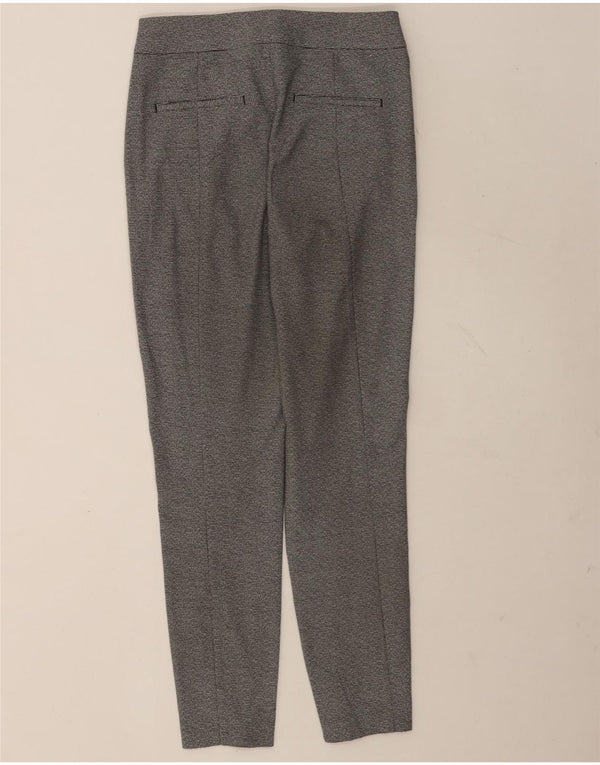 Reiss Женские узкие костюмные брюки UK 8 Small W26 L27 Серые с узором 