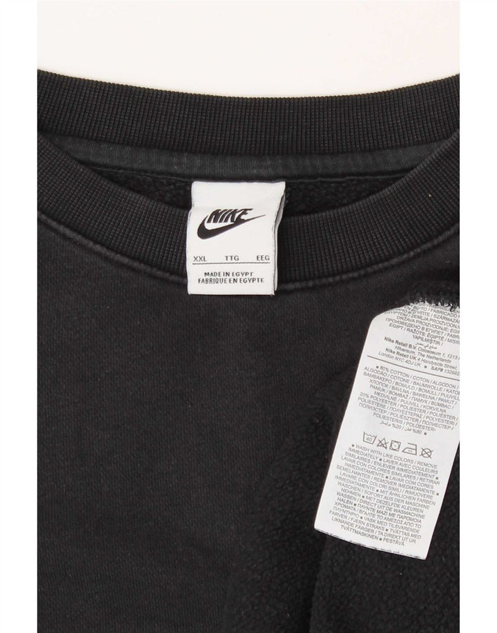 Мужской свитер Nike 2XL, черный хлопок