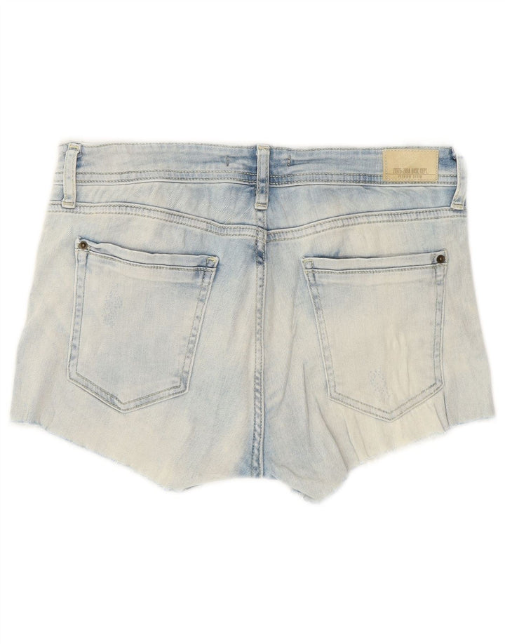 Женские джинсовые шорты Zara EU 38, маленькие W28, синие