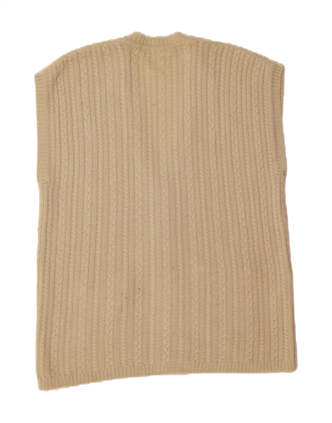 YESSICA Womens Oversized Longline Cardigan Sweater EU 40/42 Medium Beige Vintage Yessica and Second-Hand Yessica from Messina Hembry 