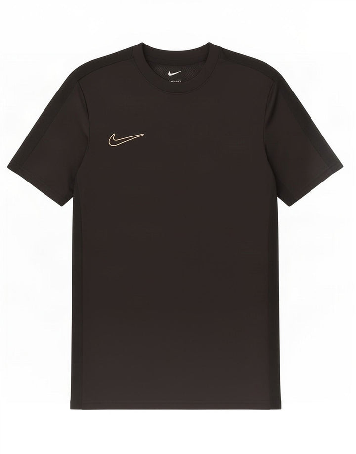 Мужская тонкая футболка Nike Dri Fit, маленький черный полиэстер