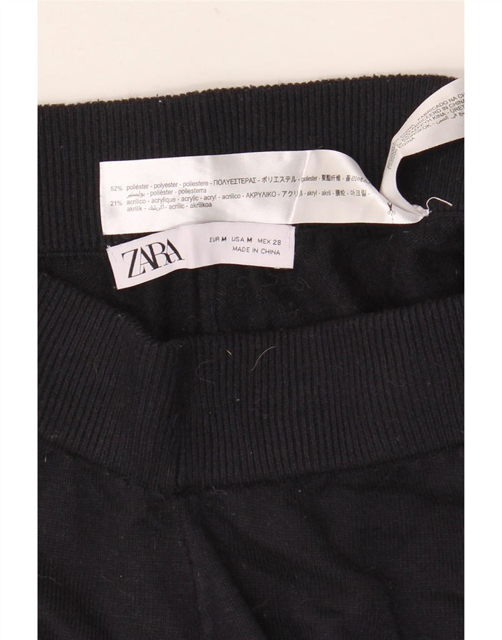 Женские спортивные брюки Zara UK 14, средний темно-синий, полиэстер