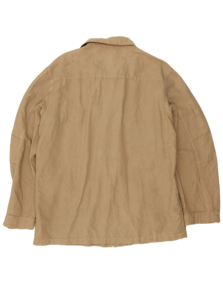 Мужская куртка Belfe UK 44 2XL, бежевый хлопок