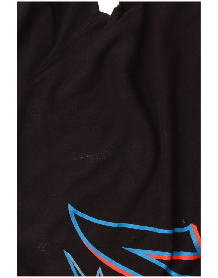 Мужская футболка с рисунком NIKE, большая, черная