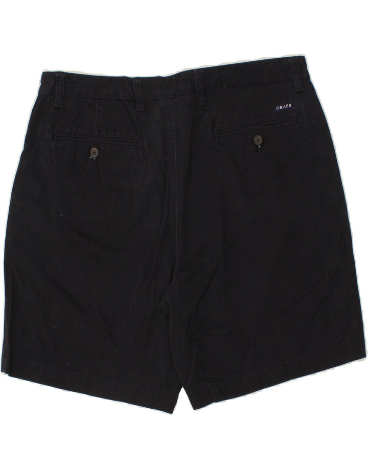 CHAPS Mens Chino Shorts W38 XL Navy Blue Cotton Vintage Chaps and Second-Hand Chaps from Messina Hembry 