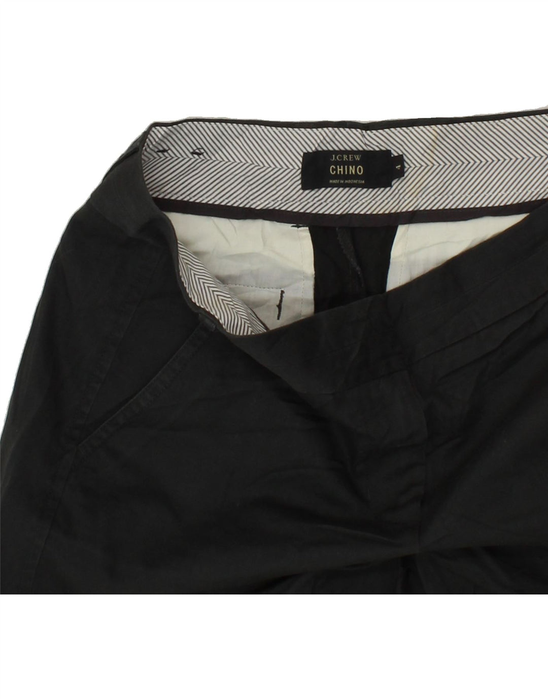 J. CREW Womens Chino Shorts US 4 Small W30  Grey Cotton Vintage J. Crew and Second-Hand J. Crew from Messina Hembry 