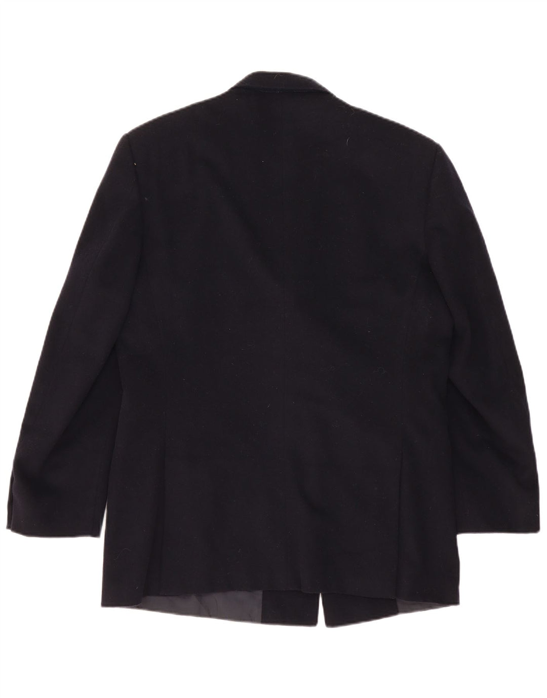 Мужской двубортный пиджак Nino Cerruti IT 52 XL черный шерстяной