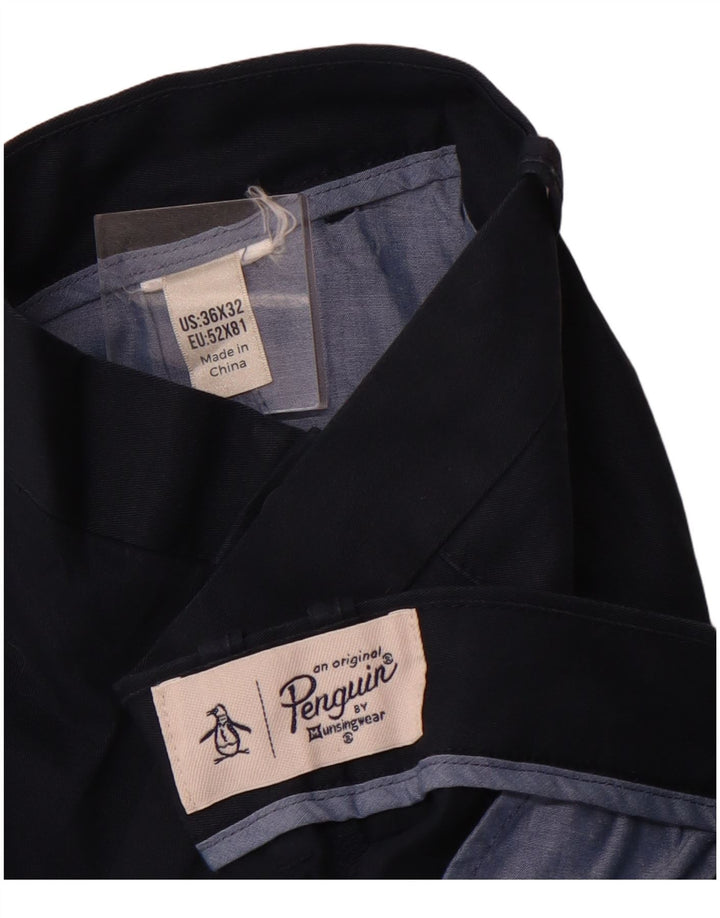 Мужские брюки-чиносы PENGUIN W36 L32 темно-синие