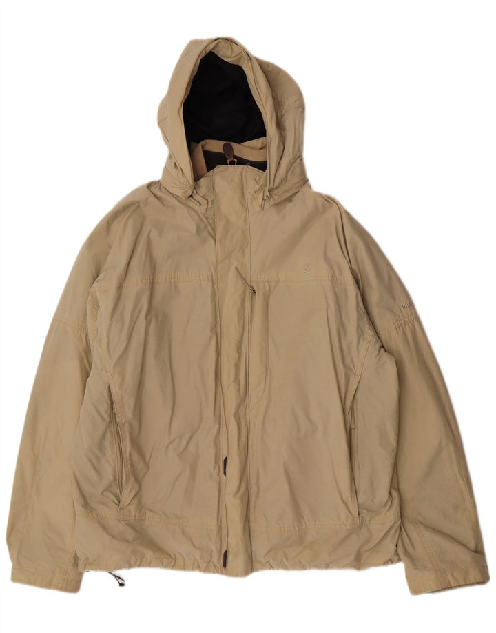 Мужская ветровка Timberland с капюшоном UK 42 XL Бежевый полиэстер