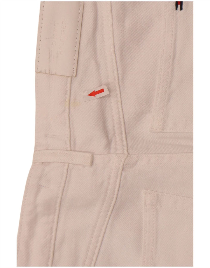 Женские прямые джинсы Tommy Hilfiger W27 L30, белый хлопок
