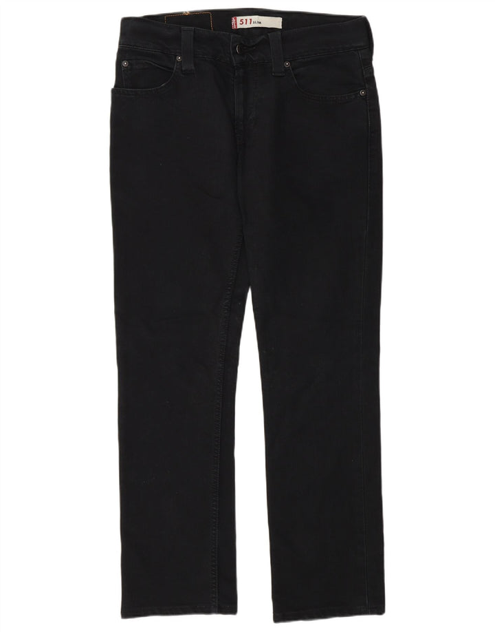 Мужские джинсы Levi's Slim 511 W31 L29 черные