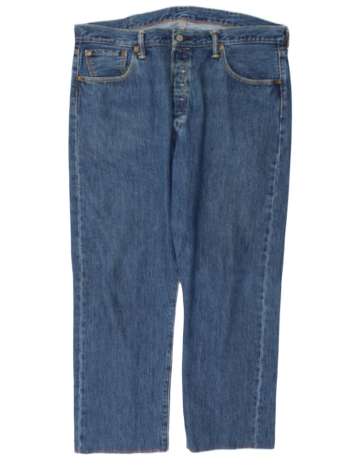 Мужские прямые джинсы Levi's 501 W40 L28 синие