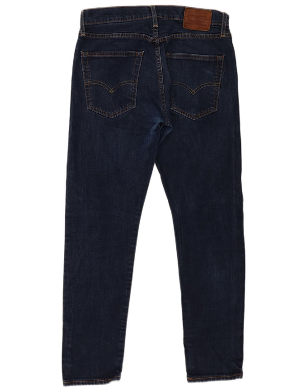 Мужские зауженные зауженные джинсы Levi's 512 W31 L27 Темно-синие