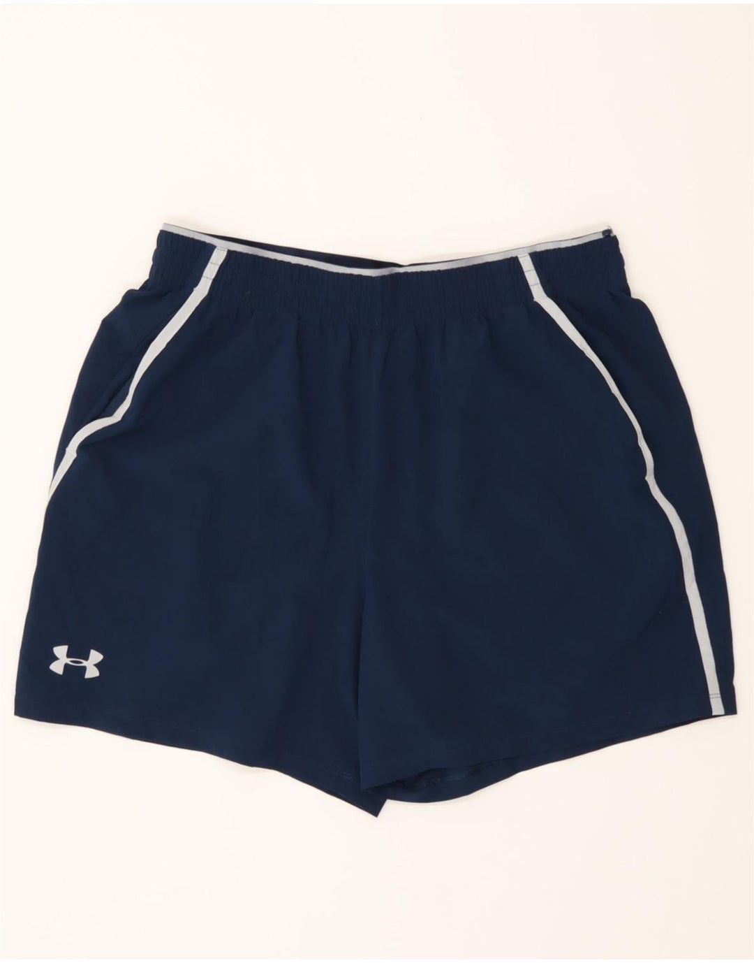 Женские спортивные шорты Under Armour UK 16, большие темно-синие, полиэстер