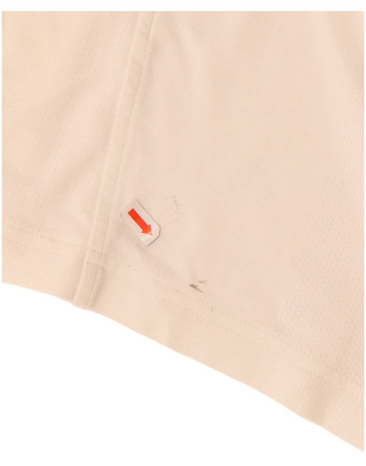 Мужская рубашка-поло UNDER ARMOR среднего розового цвета с цветными блоками