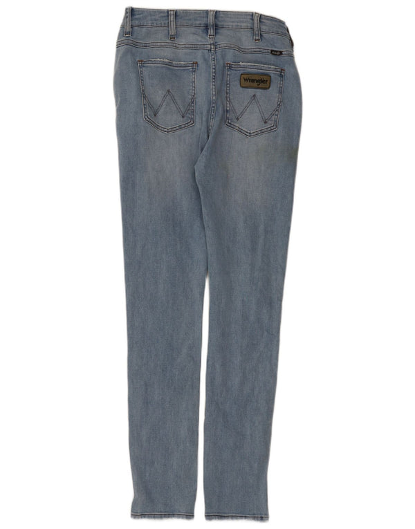 Женские джинсы скинни Wrangler Strangler W30 L31, синий хлопок