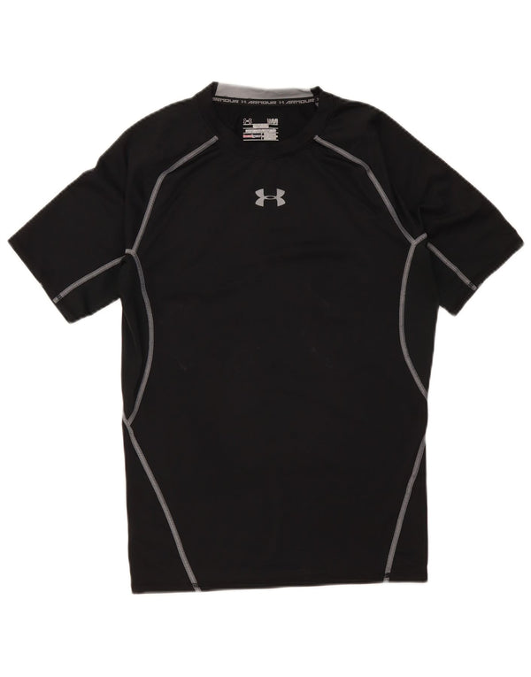 Мужская футболка с рисунком Under Armour Heat Gear, большая черная