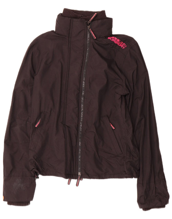 Женская ветровка Superdry Windcheater UK 12, средний черный