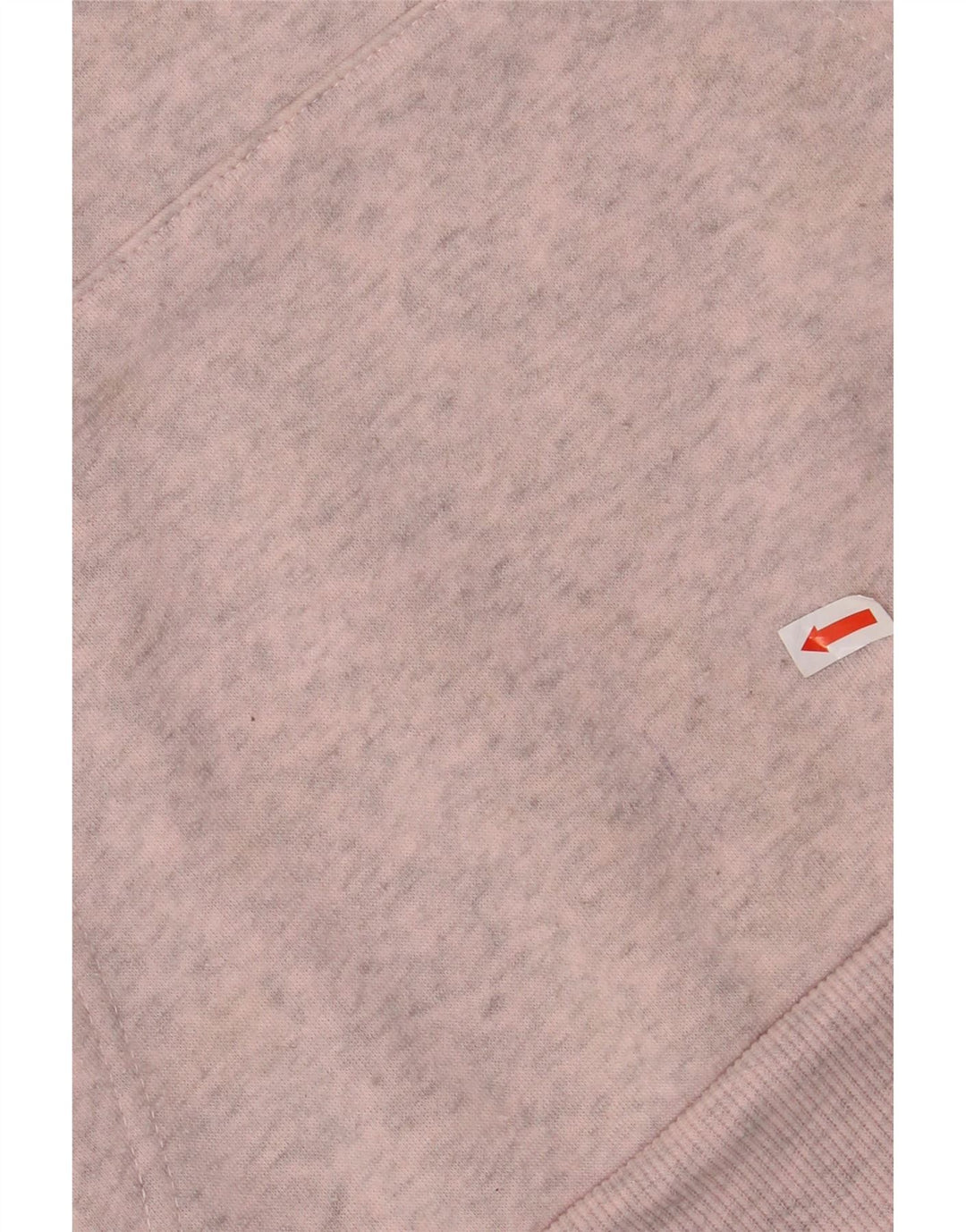 KAPPA Женский джемпер с капюшоном оверсайз с графическим рисунком UK 10, маленький розовый с цветными блоками