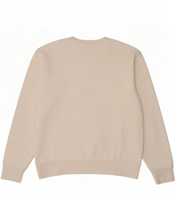 Zara Mens Sweatshirt Jumper Large White
