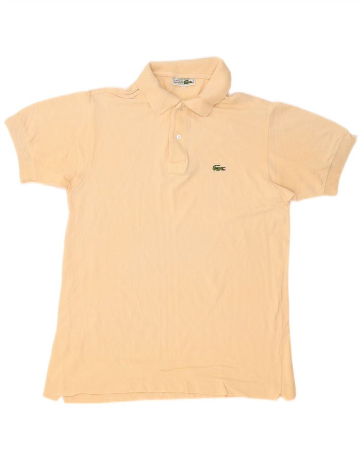 Мужская рубашка-поло Lacoste, размер 4, средний бежевый хлопок