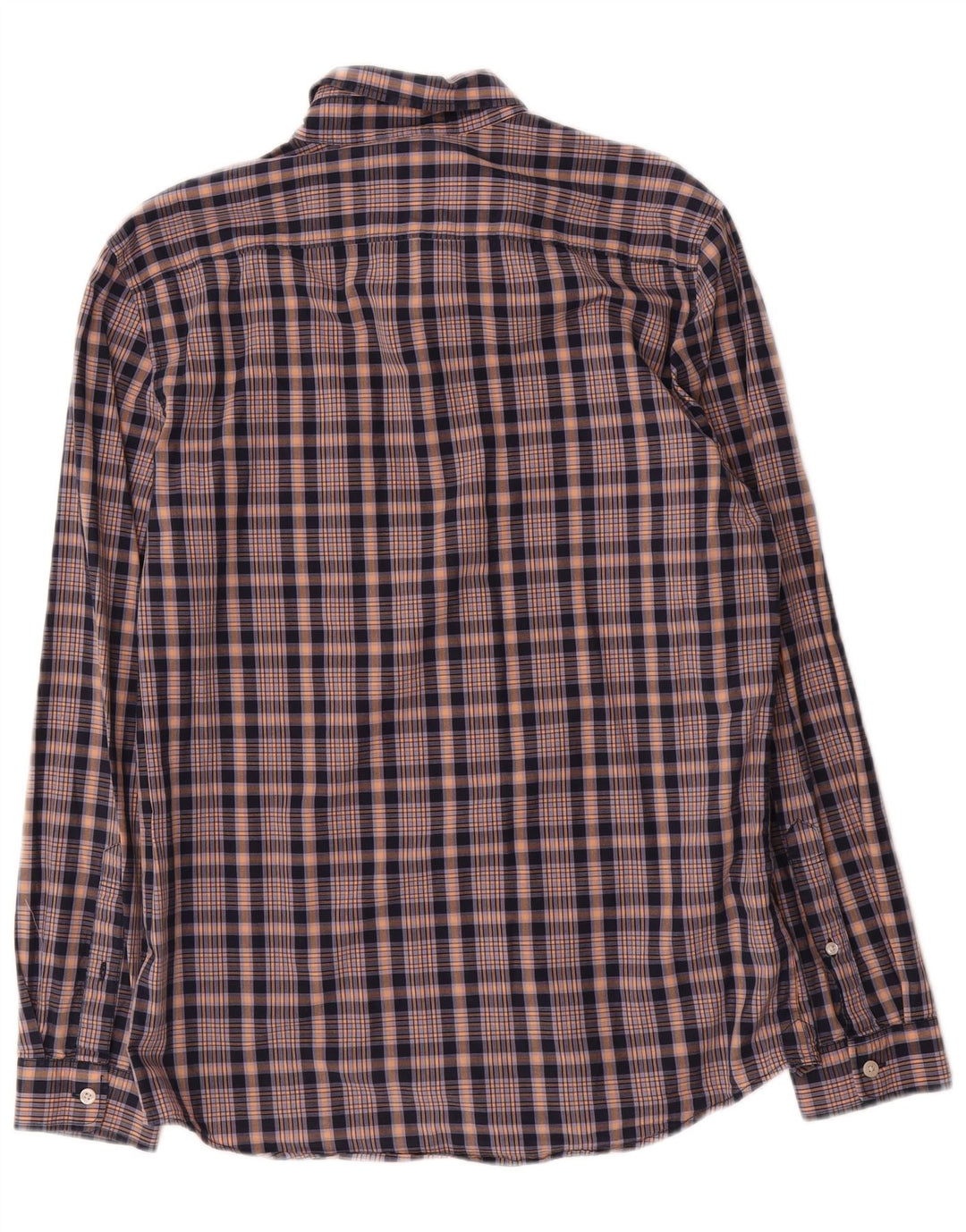 Мужская рубашка классического кроя Jack Wills, хлопковая синяя клетка среднего размера