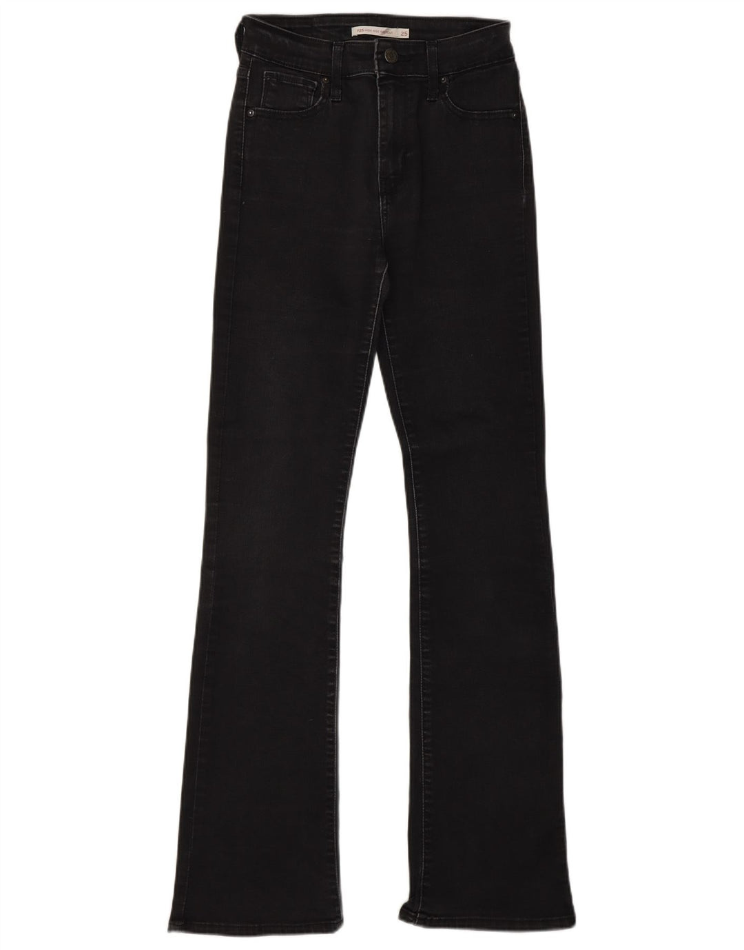 Womens High Rise Bootcut Jeans W25 L30