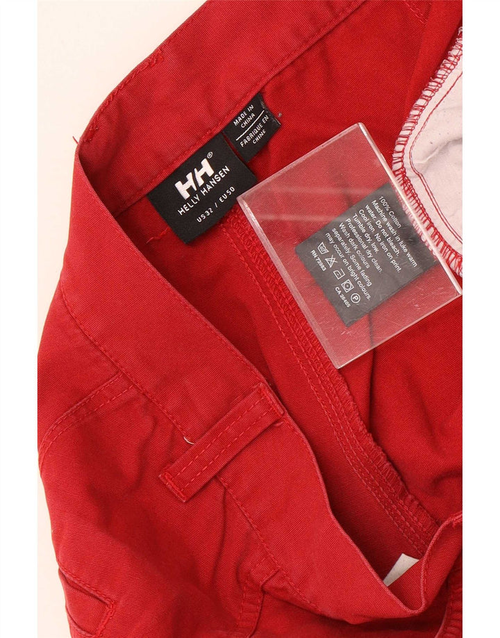 Мужские шорты чинос Helly Hansen EU 50, большие W32, красный хлопок