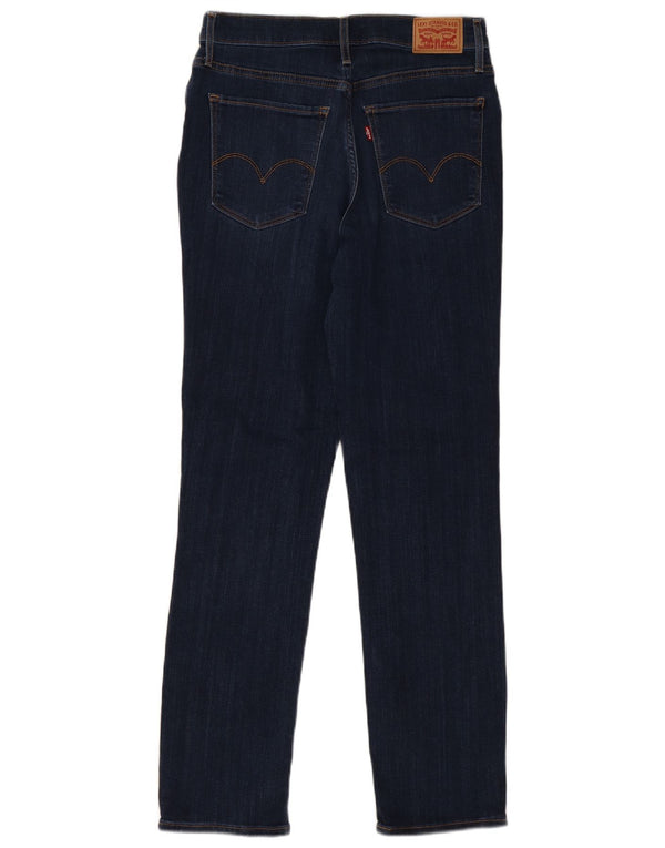 Женские прямые джинсы Levi's 724 с высокой посадкой W30 L30, синие, хлопок