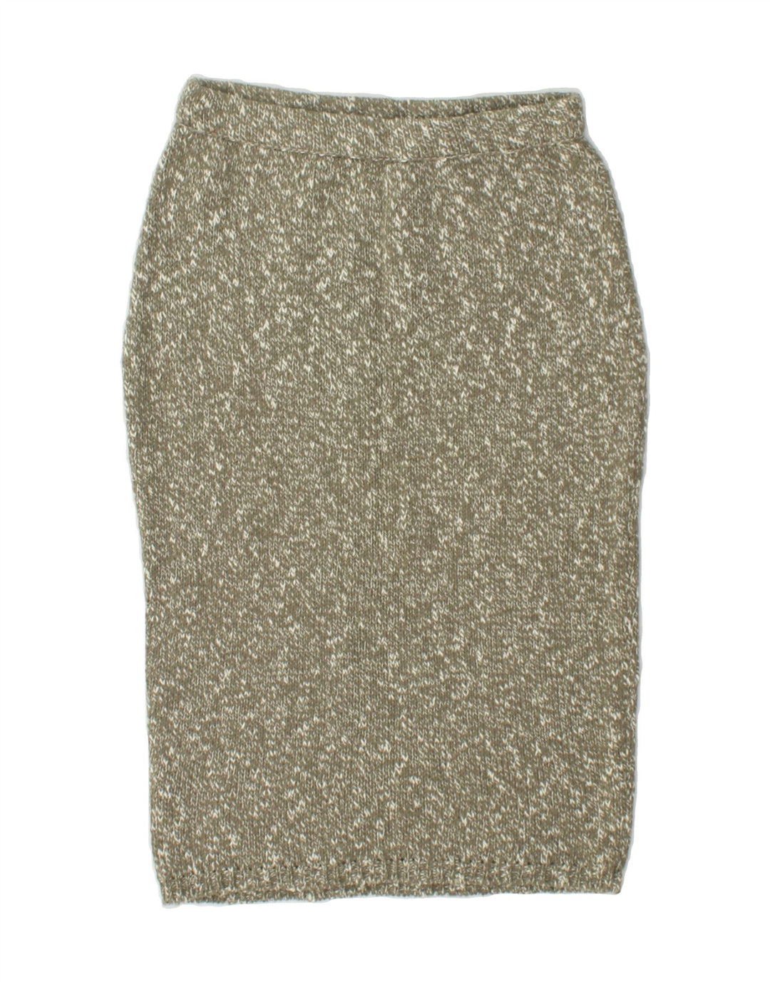 VINTAGE Womens Knit Pencil Skirt W26 Medium Grey Flecked Vintage Vintage and Second-Hand Vintage from Messina Hembry 