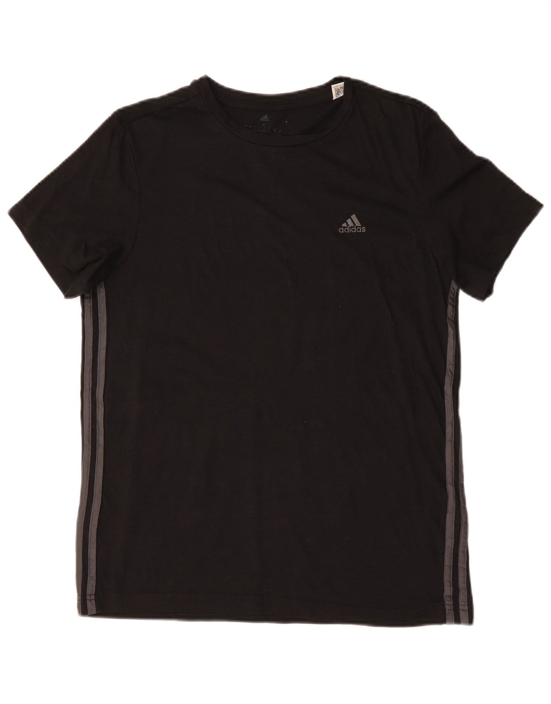 Мужская футболка ADIDAS, маленький черный хлопок