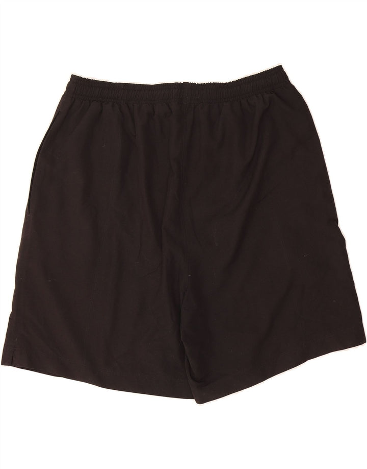 REEBOK Mens Swimming Shorts Large  Black Polyester Vintage Reebok and Second-Hand Reebok from Messina Hembry 