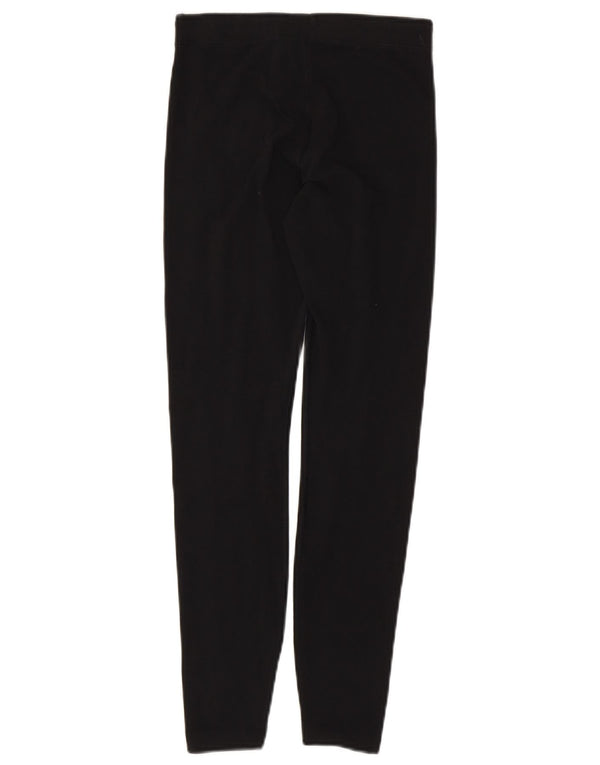 Женские леггинсы с рисунком NIKE UK 6 XS, черные хлопковые