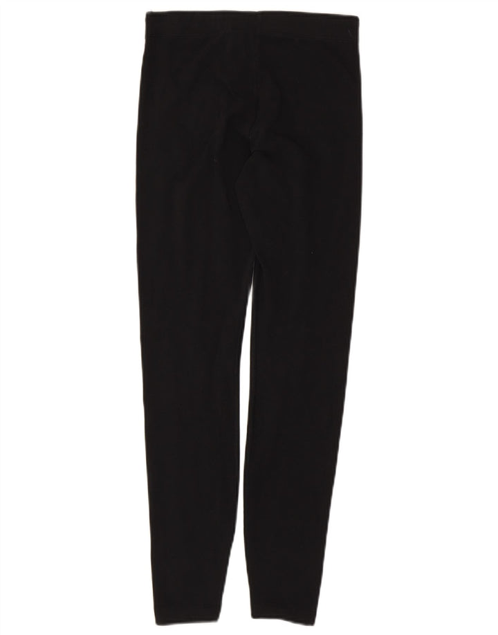 Женские леггинсы с рисунком NIKE UK 6 XS, черные хлопковые