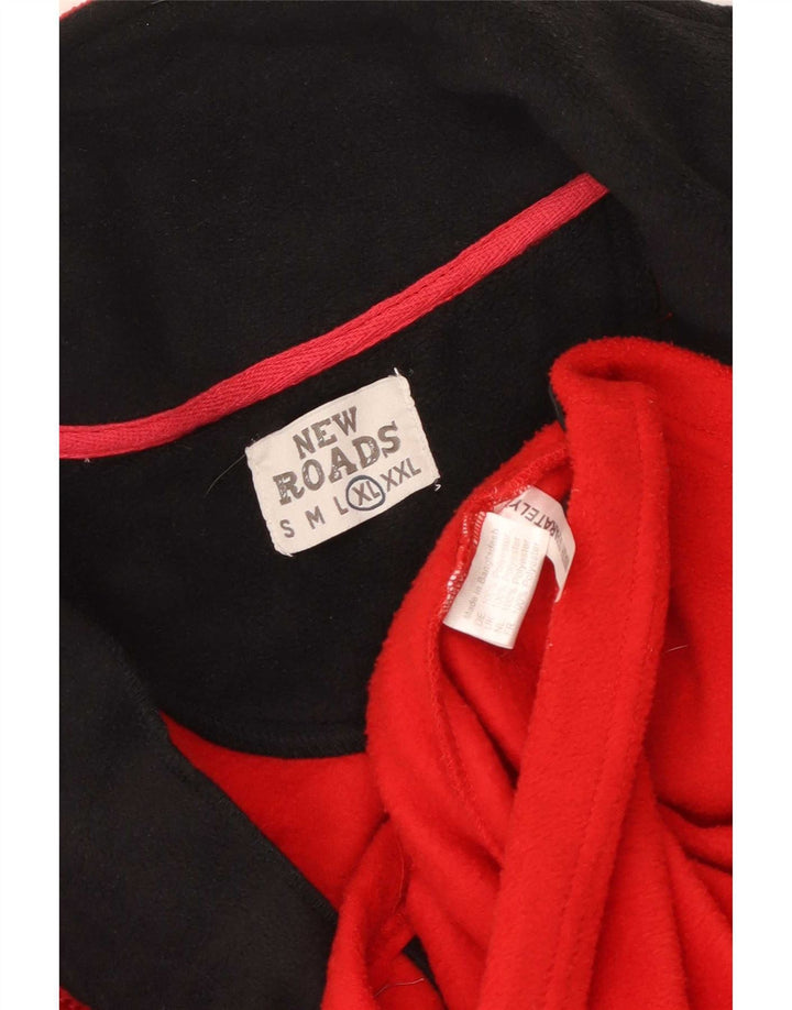 Мужская флисовая куртка New Roads UK 42 XL, красный полиэстер