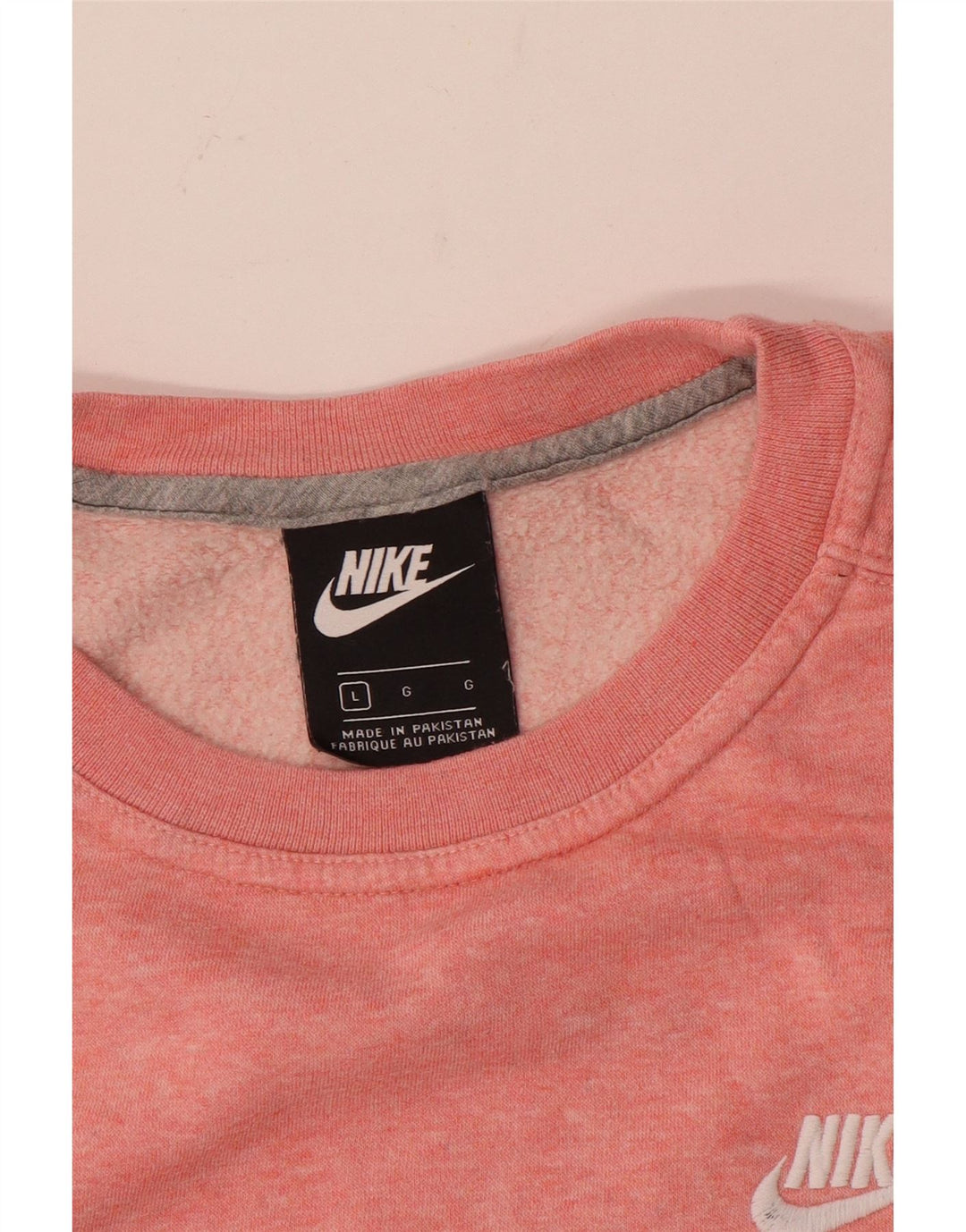 Женский свитер Nike UK 16, большой розовый в крапинку