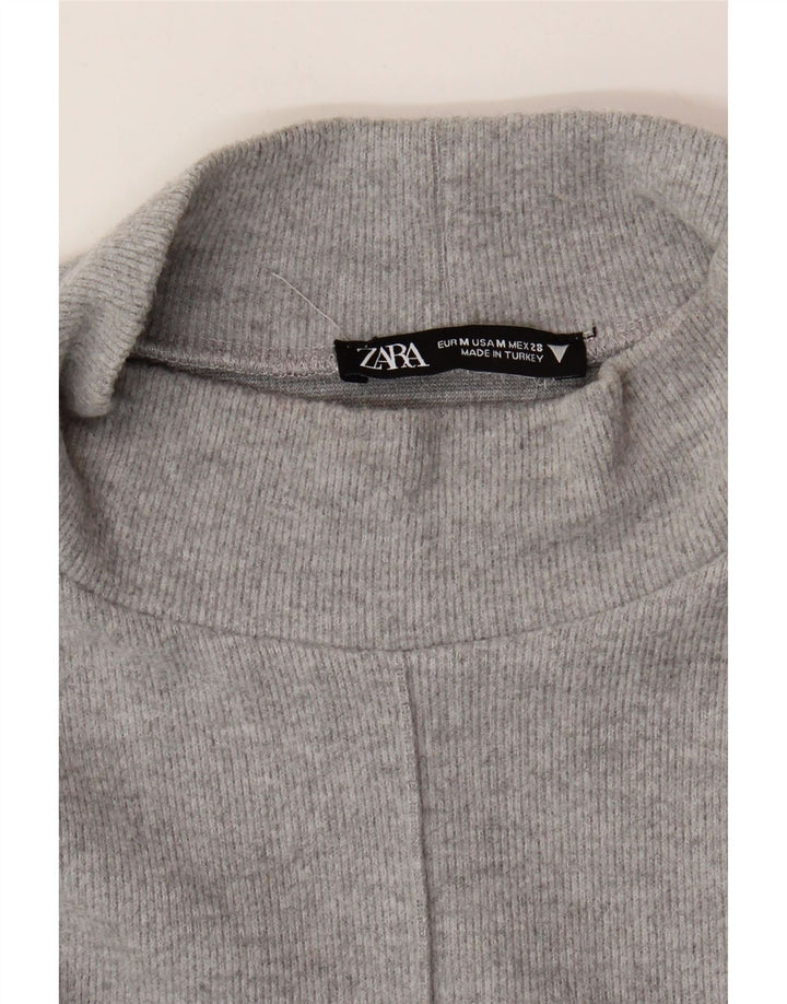Женское платье прямого кроя Zara UK 12, средний серый