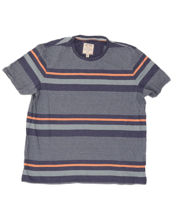 Мужская футболка Fat Face Top 2XL в синюю полоску