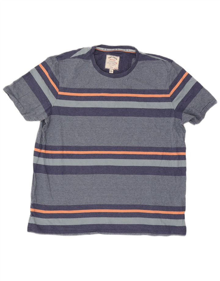 Мужская футболка Fat Face Top 2XL в синюю полоску