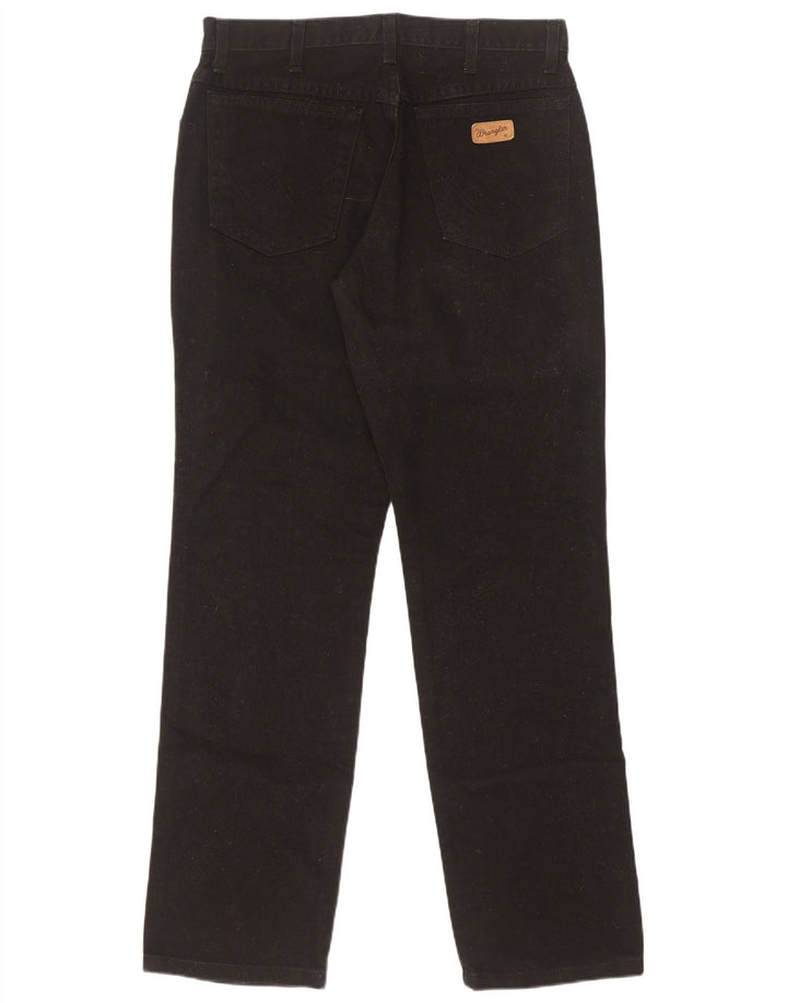 Мужские прямые джинсы Wrangler Texas W33 L32, черный хлопок