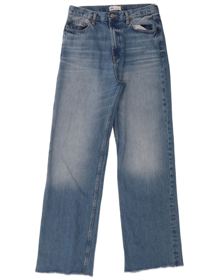 Женские прямые джинсы Zara EU 40 Medium W30 L33 Синие