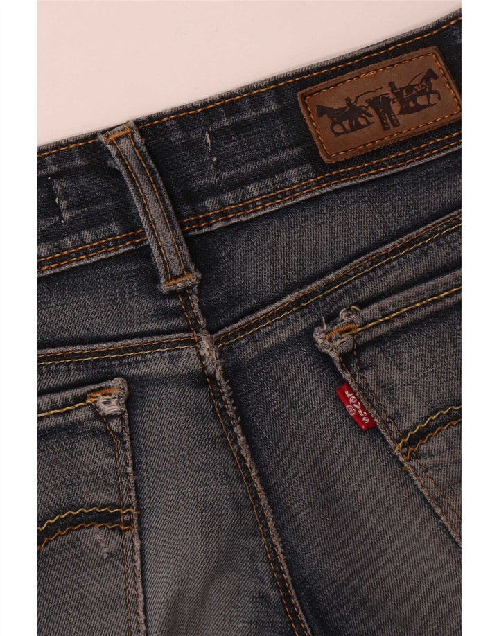 Женские джинсы Levi's 571 Super Low Slim W28 L34 синие, хлопок