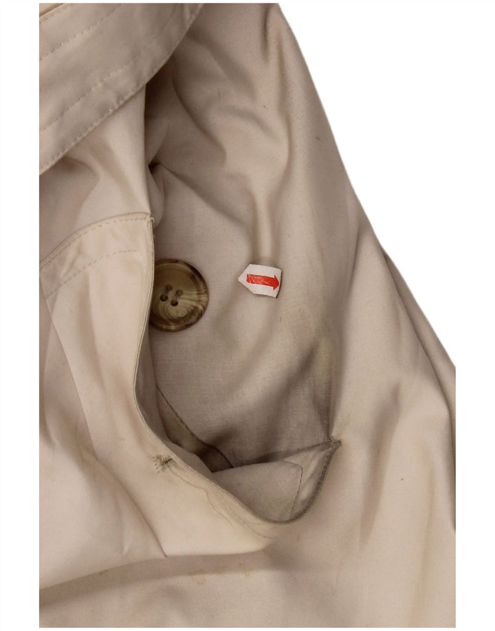 Женский тренч Luisa Spagnoli UK 10, маленький, бежевый, полиэстер