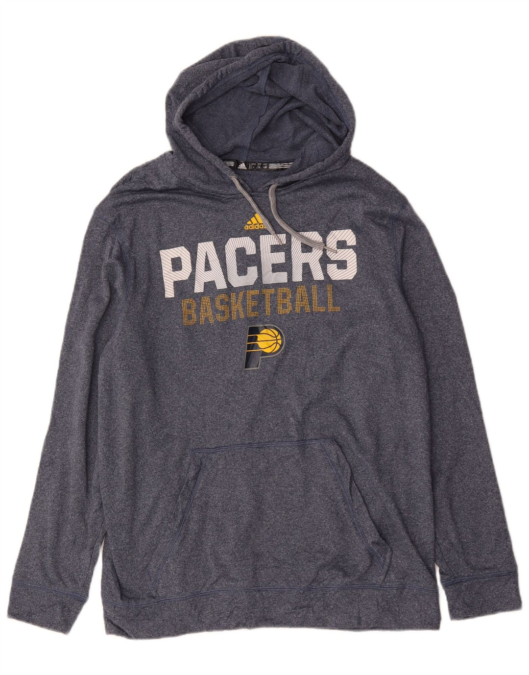 Мужская толстовка с капюшоном Adidas Packers, большой синий полиэстер
