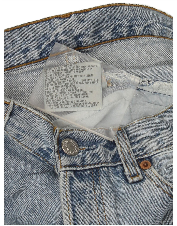 Мужские джинсовые шорты Levi's 501 W29, средний синий хлопок