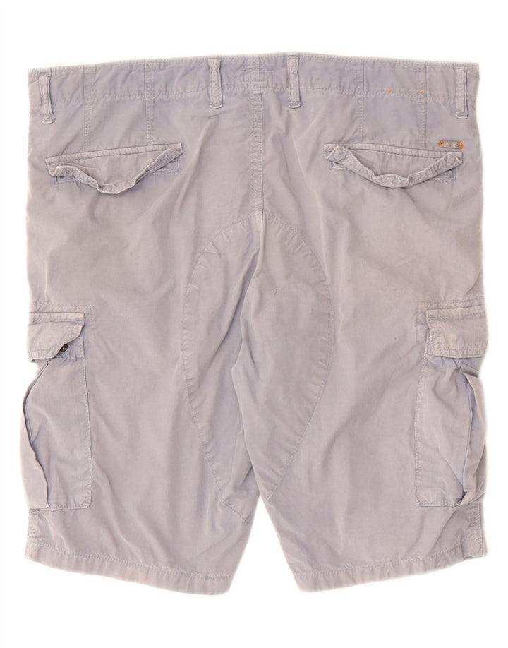 Мужские шорты карго HUGO BOSS W38 XL синие