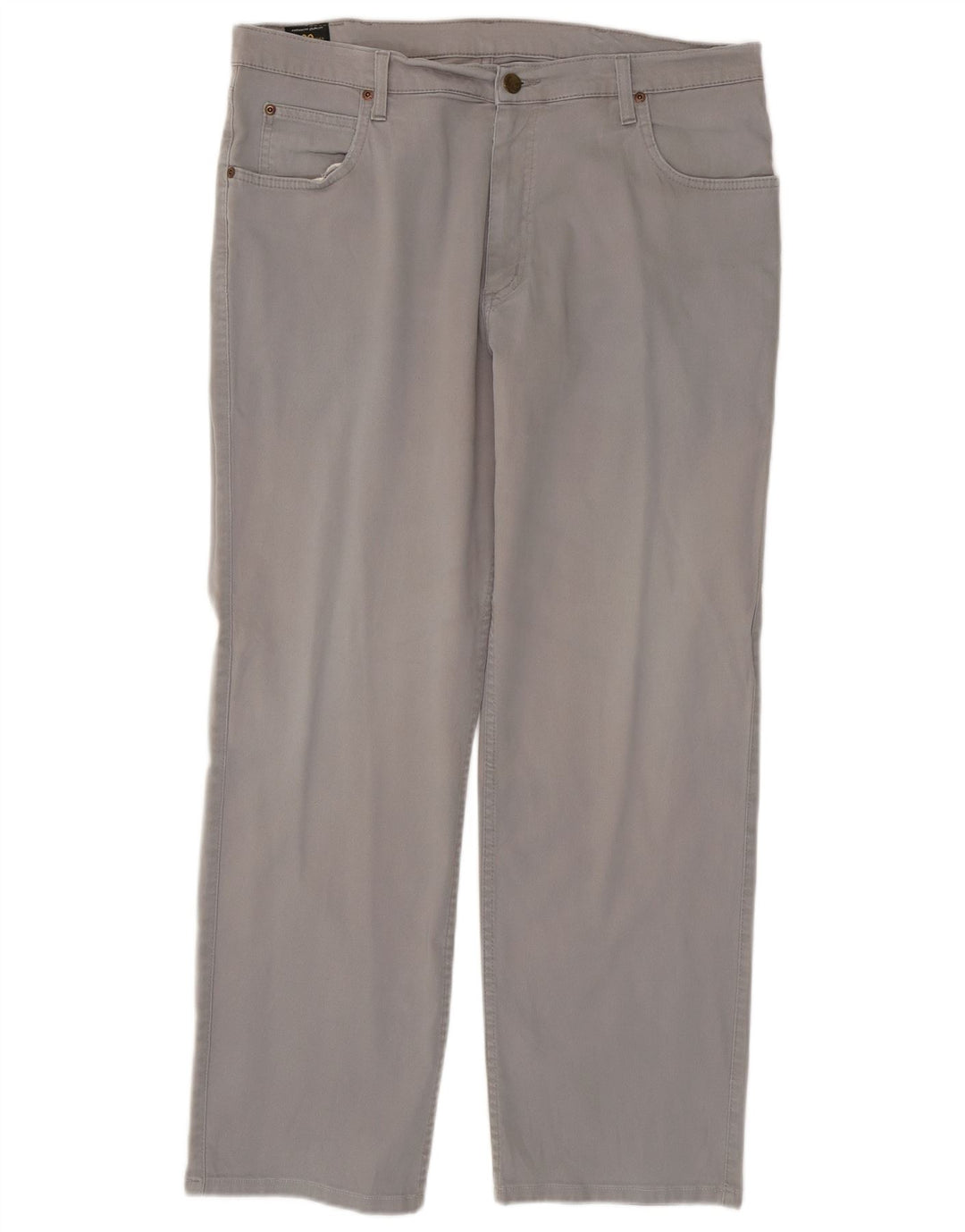 Мужские прямые джинсы Lee Brooklyn W38 L30, серый хлопок