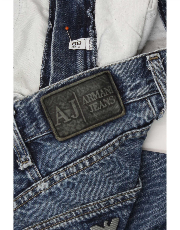 Мужские прямые джинсы Armani W38 L31 синие
